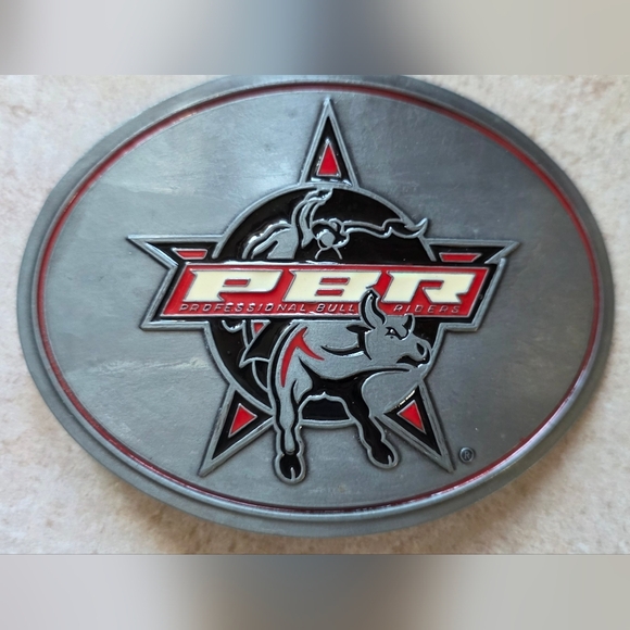 PBR Bull Riding belt buckle - Picture 2 of 5